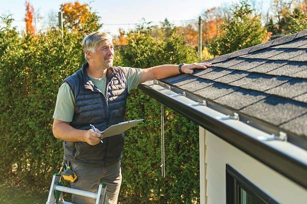Professional Roofing technician working in Canton, MS